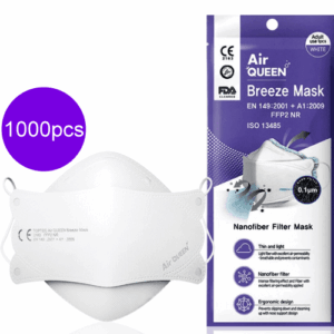 Airqueen nano BREEZE mask with FDA and CE FFP2 approval 1000pcs